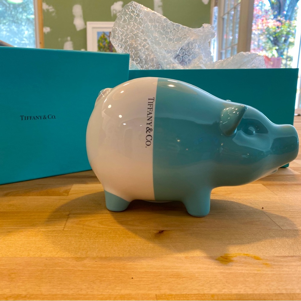 Tiffany Piggy Bank New in Box